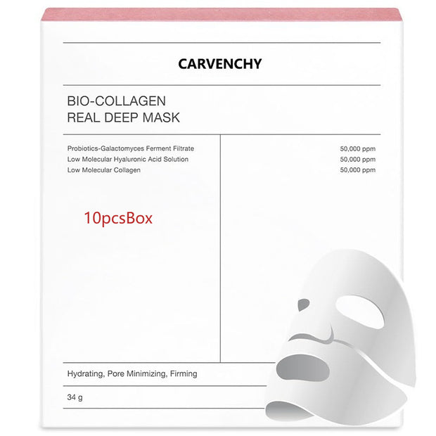 Deep Collagen Overnight Mask The Real Collagen Facial Sheet Masks