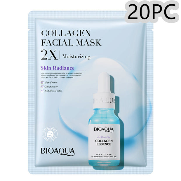 Collagen Face Mask Moisturizing Firming Face Sheet Mask